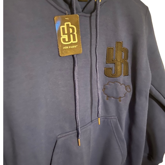 New JLR HOODIE WITH BLACK SHEEP - Picture 1 of 2